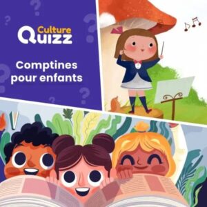 illustration quizz comptines enfants dessin