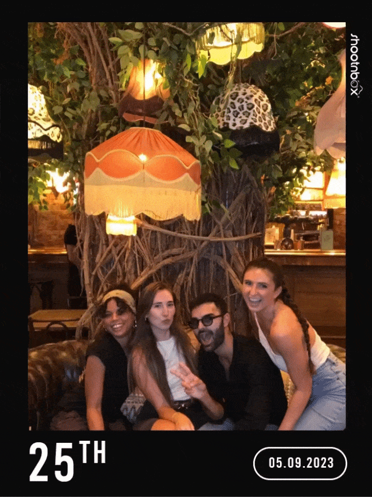 gif boomerang cadre photobooth anniversaire lunettes