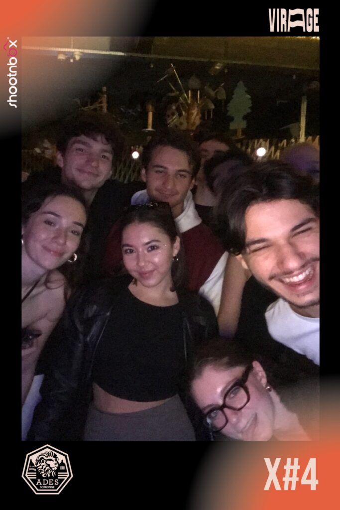 selfie photo booth ring shootnbox etudiant paris 1 ades sorbonne photos de groupe