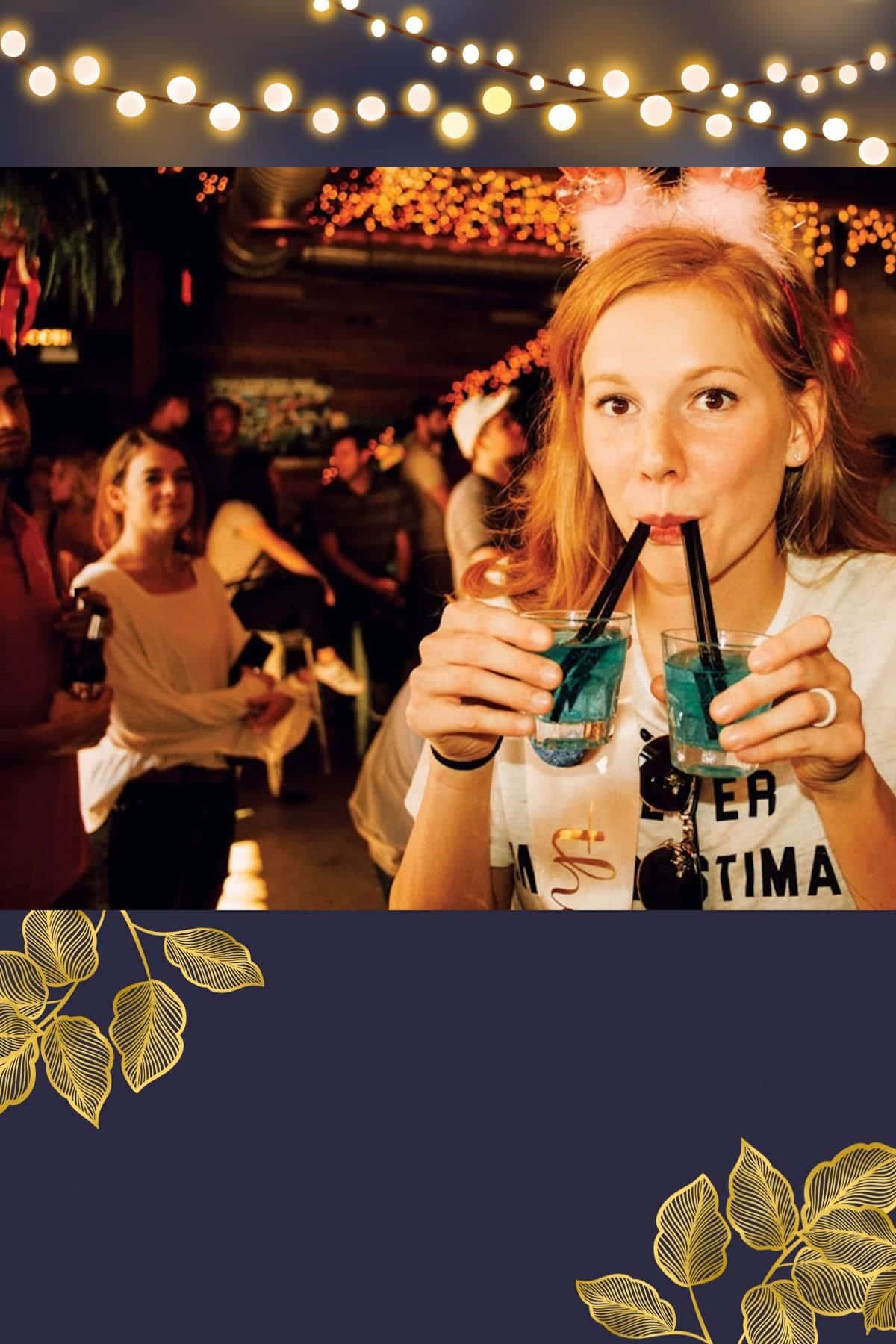 evjf party bar photo cocktail paille ambiance