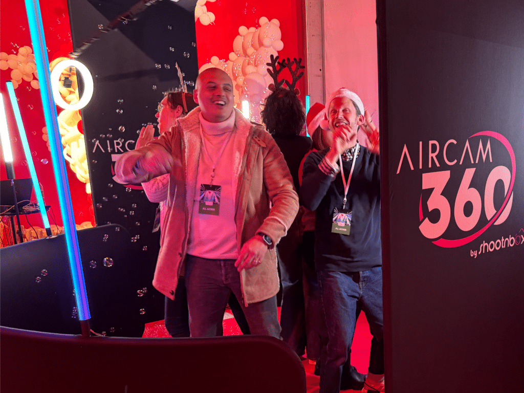 aircam 360 video booth ring light animation