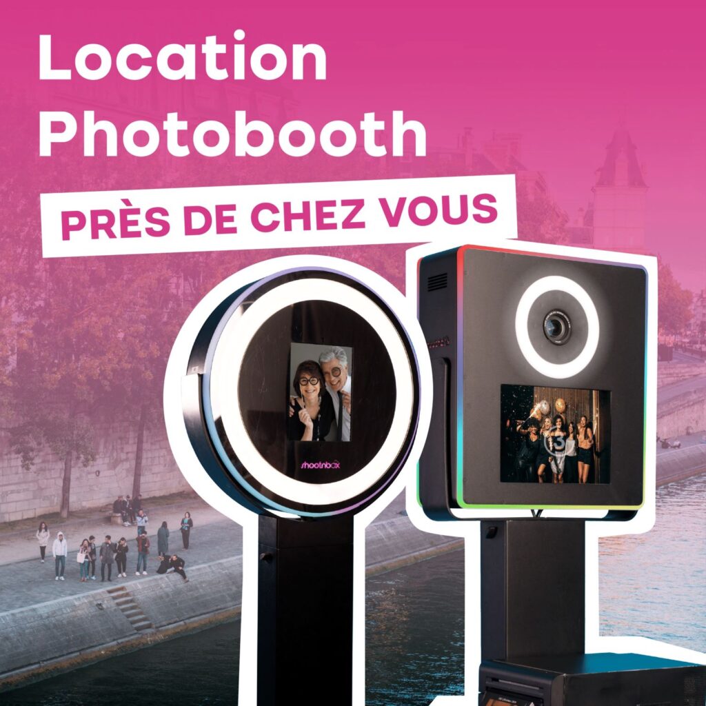 location photobooth près de chez vous paris seine ring light vegas photobox selfie écran