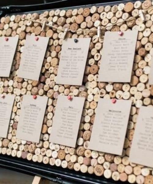 plan de table mariage bouchon liège