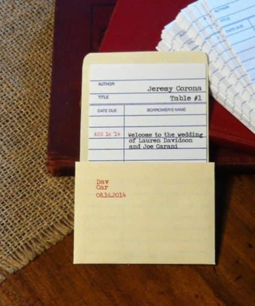 plan de table mariage carte bibliothèque diy artistique pas cher original pour numéro place invités