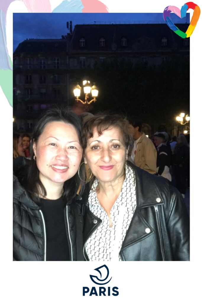 bal de l'amour photobooth tirage impression contour photo ville de paris femme lesbienne selfie photobooth shootnbox