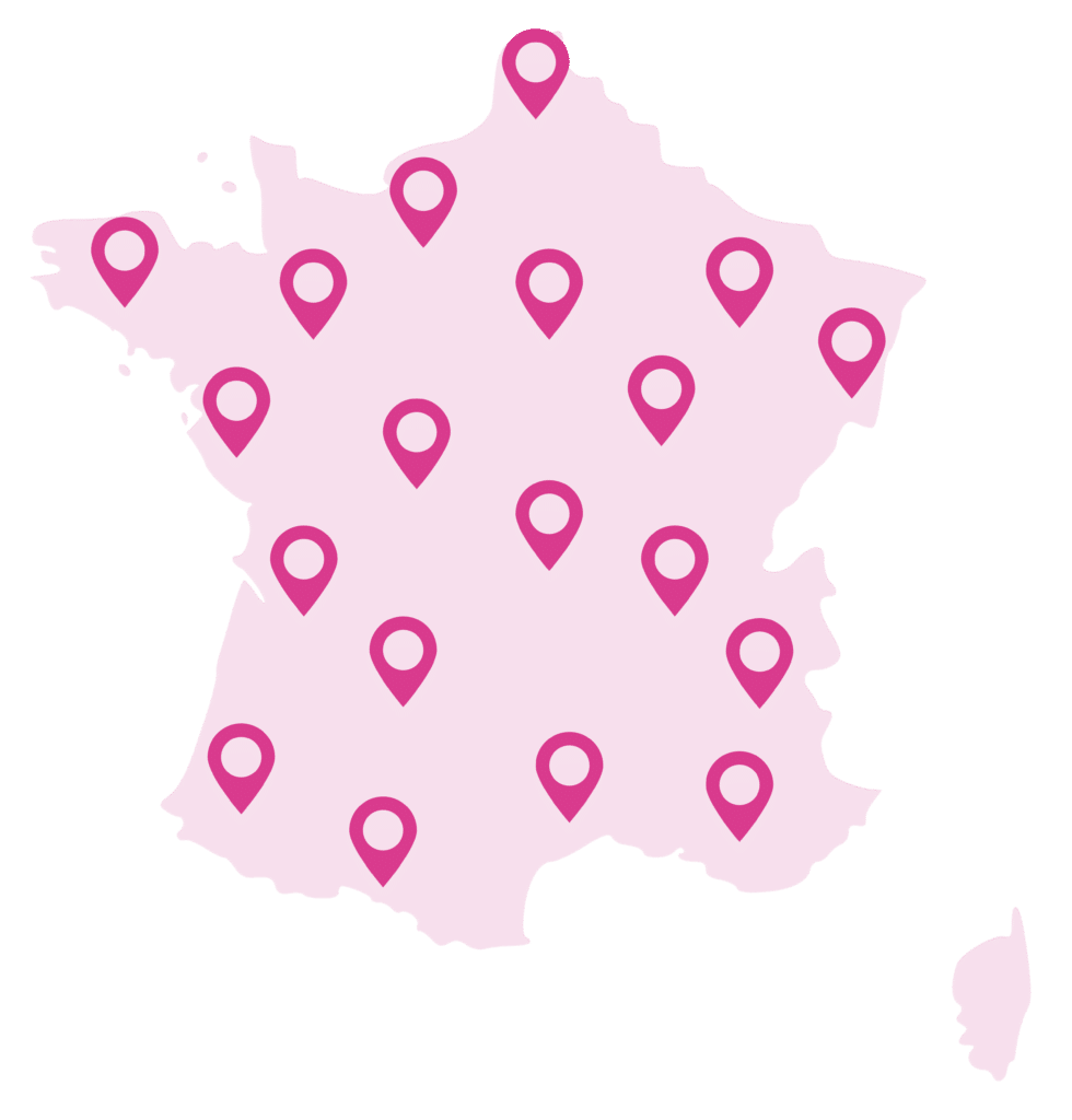 carte de france borne photo photobooth disponible livraison pays point