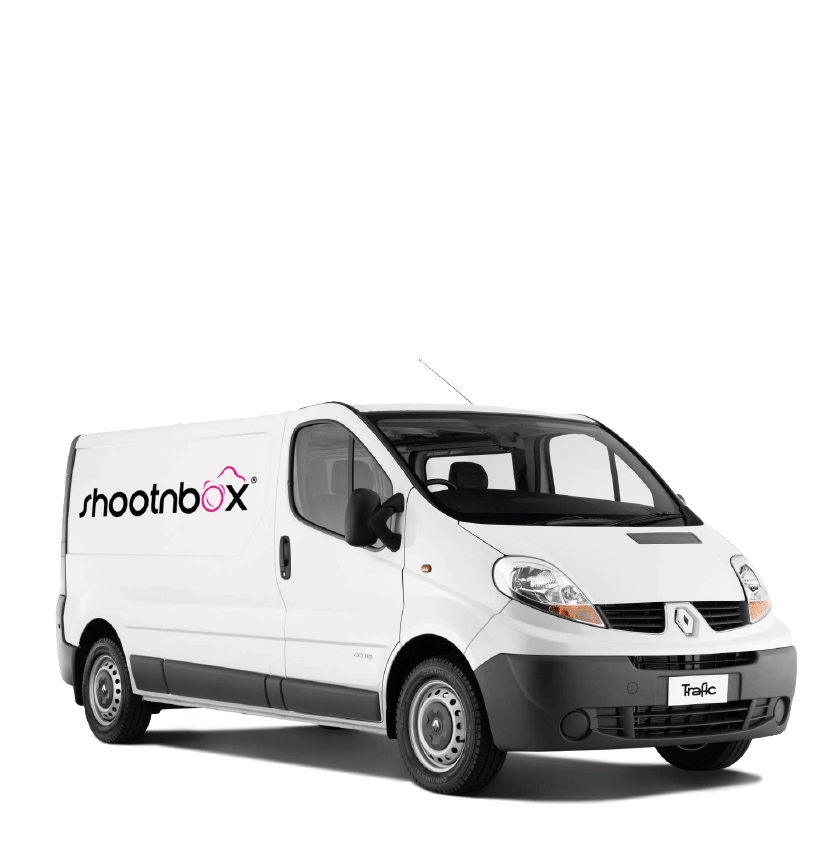 shootnbox livraison camion transport borne photobooth