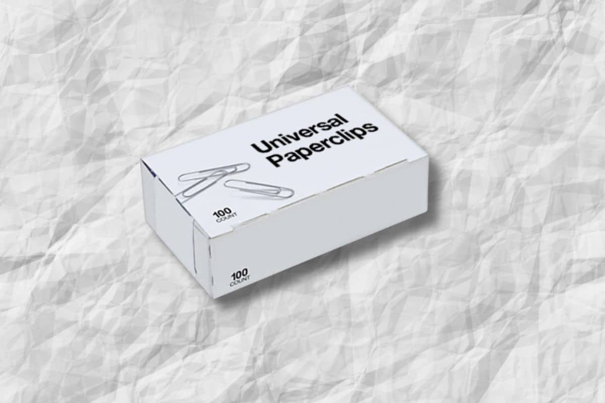 boite de trombones jeu développement personnel universal paperclips web application