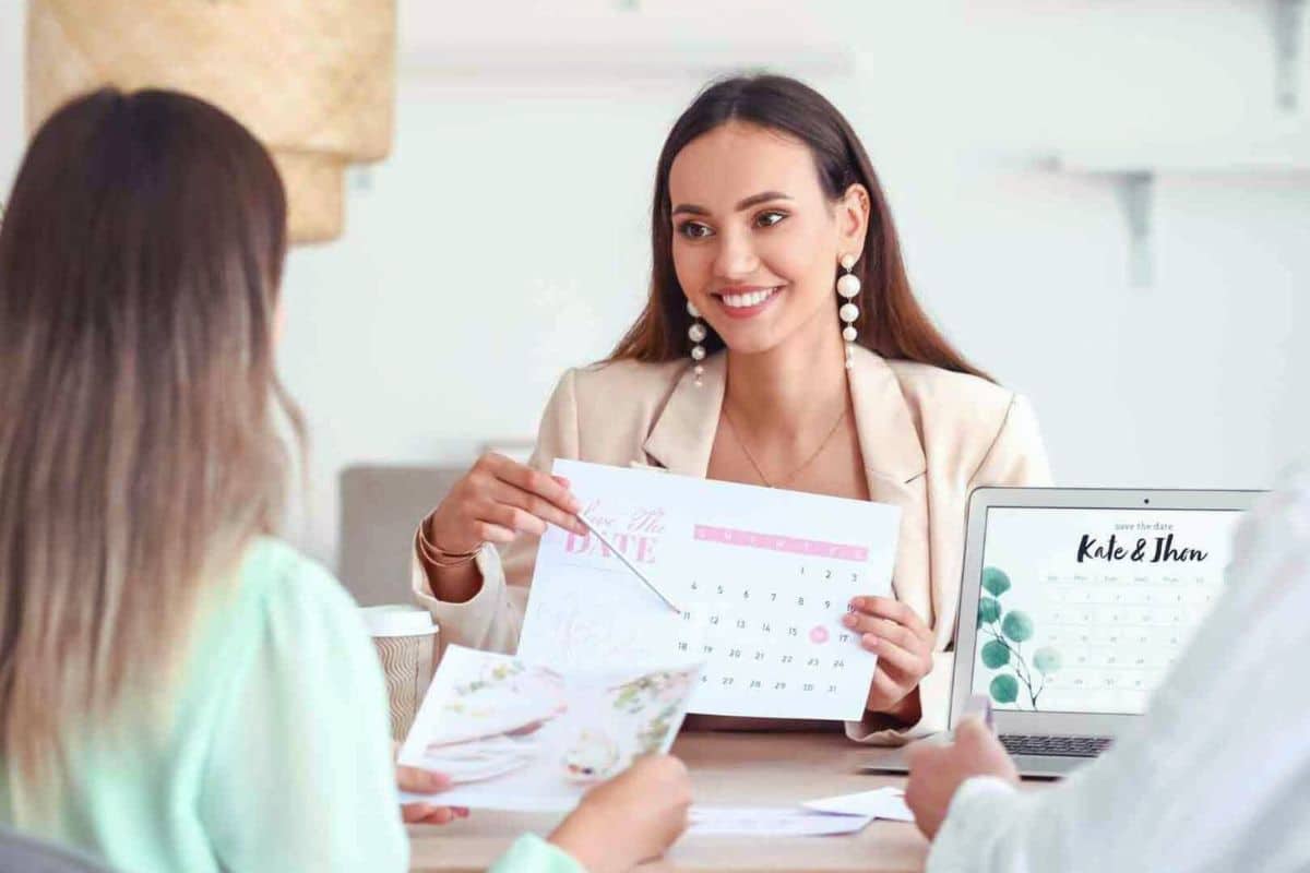 wedding planner save the date invitation invités