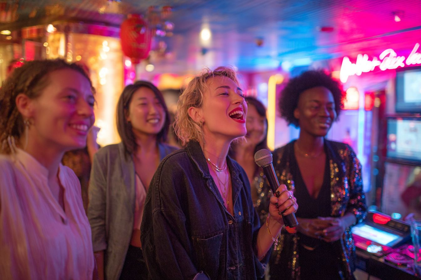 soirée karaoké evjf entre filles animation