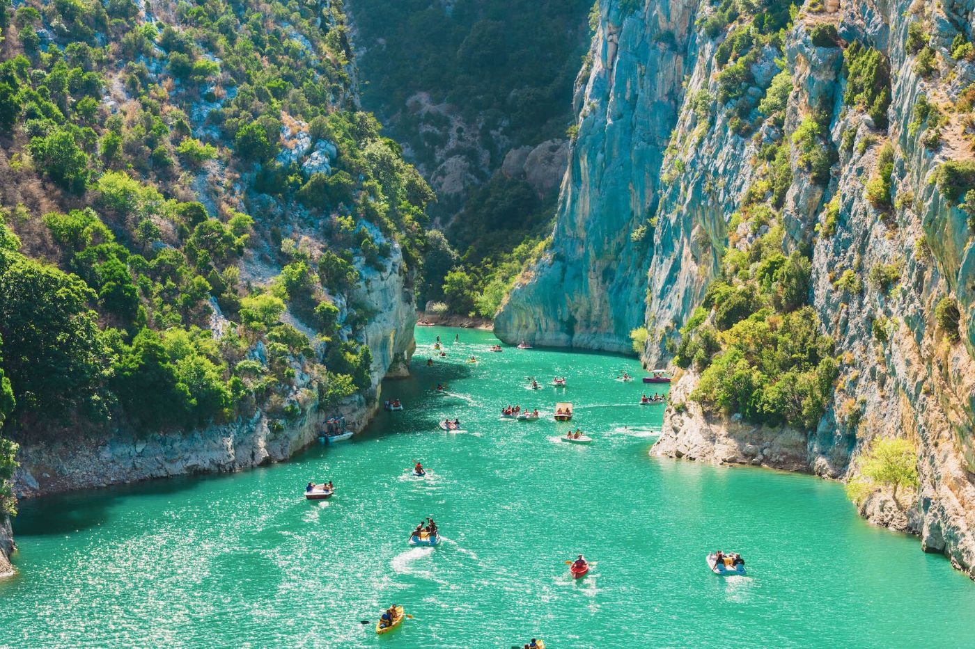 kayak rafting gorges verdon riviere